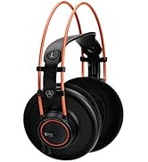 AKG K712PRO Açık Arka, Kulak Üstü Premium Referans Sınıfı Stüdyo Kulaklıklar, Sofistike Açık Tec...