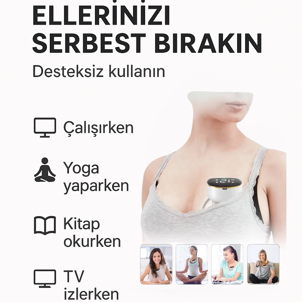 Diamond Anne Elmas Mama MY-373 Göğüs Pompası yakın çekim