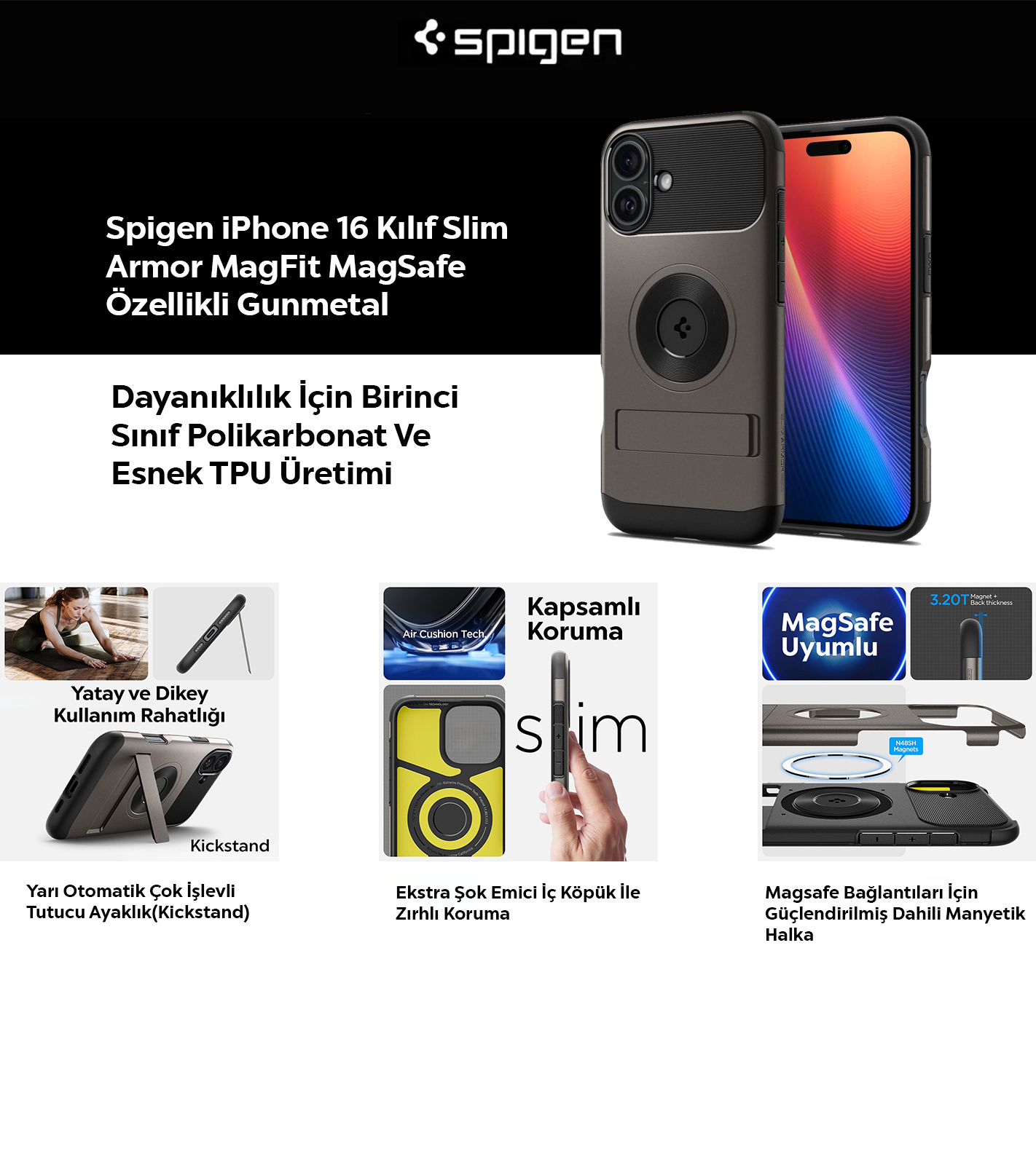 Spigen Kılıf Özellikleri