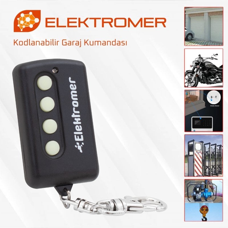 Elektromer Kodlanabilir Garaj Uk-2 Kumandası