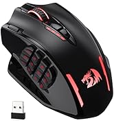 Redragon M913 Impact Elite kablosuz oyun faresi, 16000 DPI kablolu/kablosuz RGB fare, 20 P...