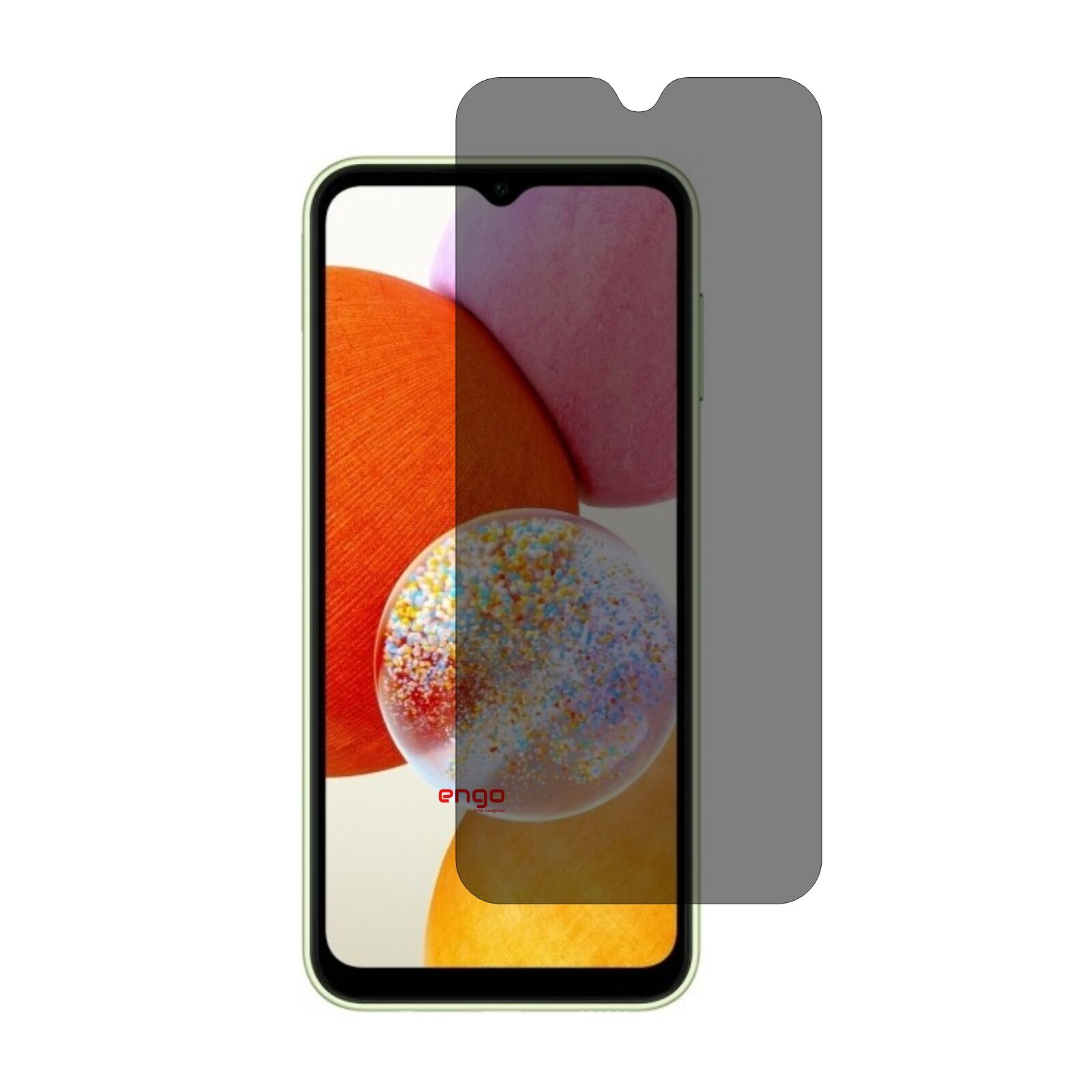 Engo Samsung Galaxy A14 Hayalet Ekran Koruyucu – Gizlilik ve Koruma