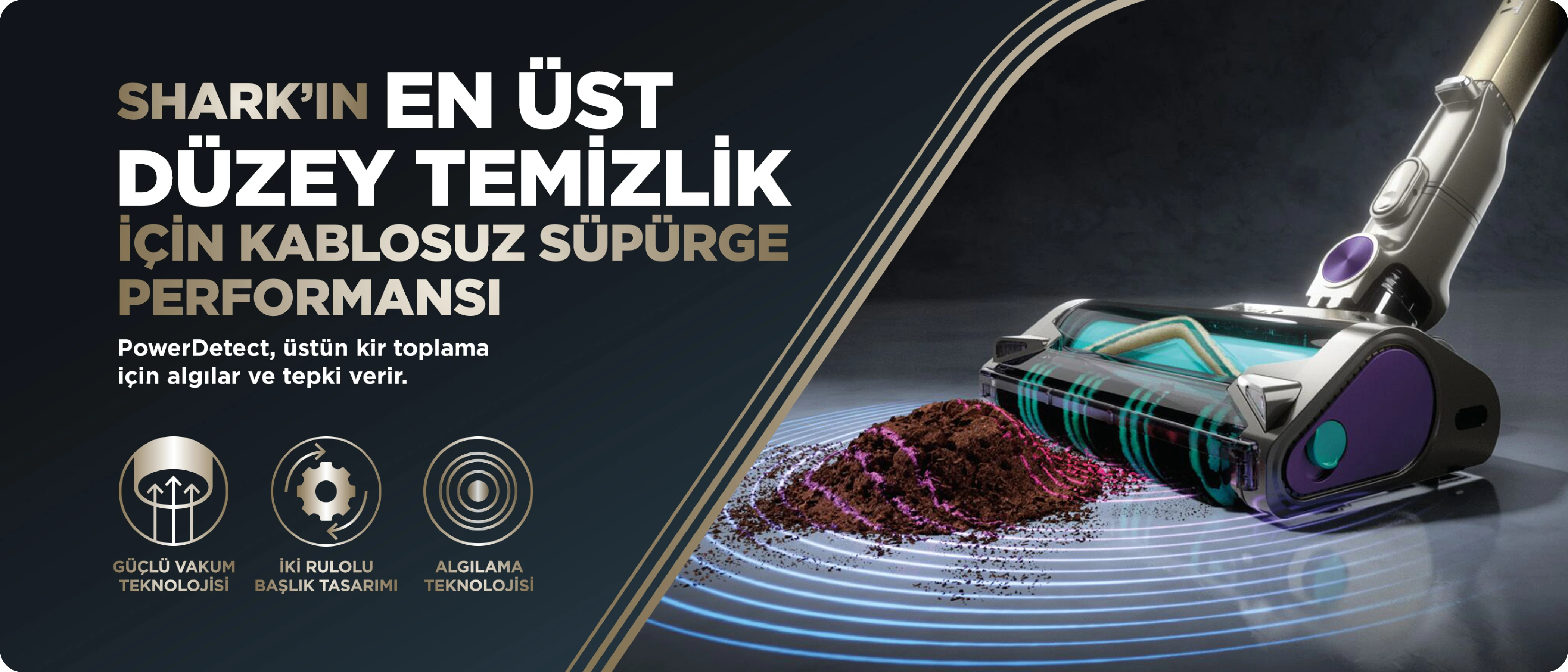 Shark SpeedStyle Cleaner in action