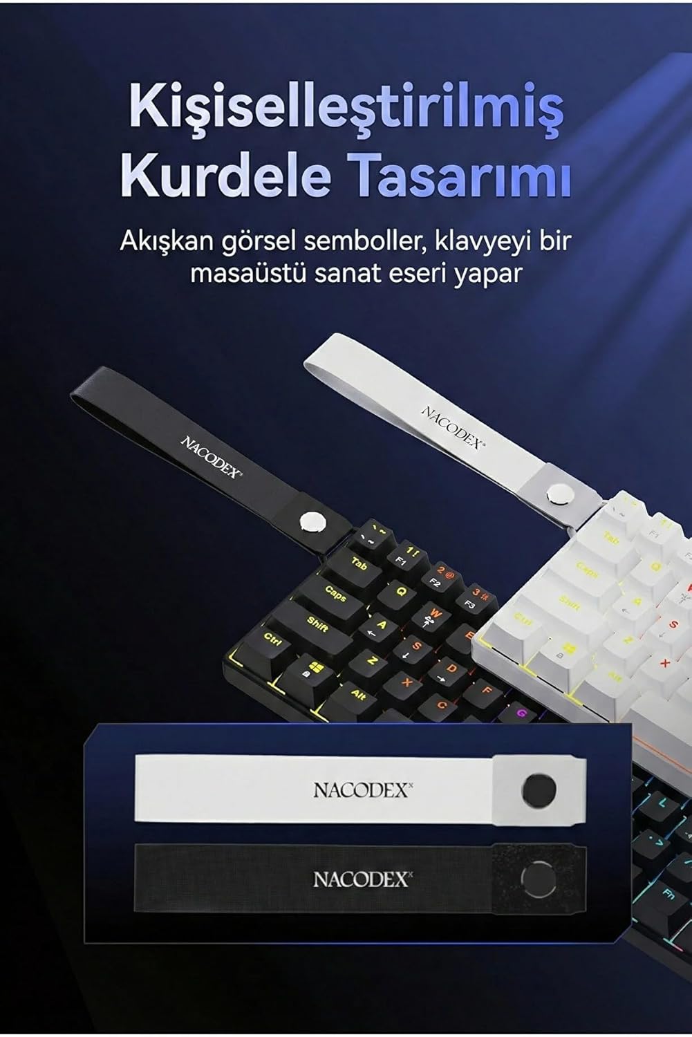CoverZone 61 Tuş Mekanik Gaming Klavye Kablolu Red Switch Fiyatı