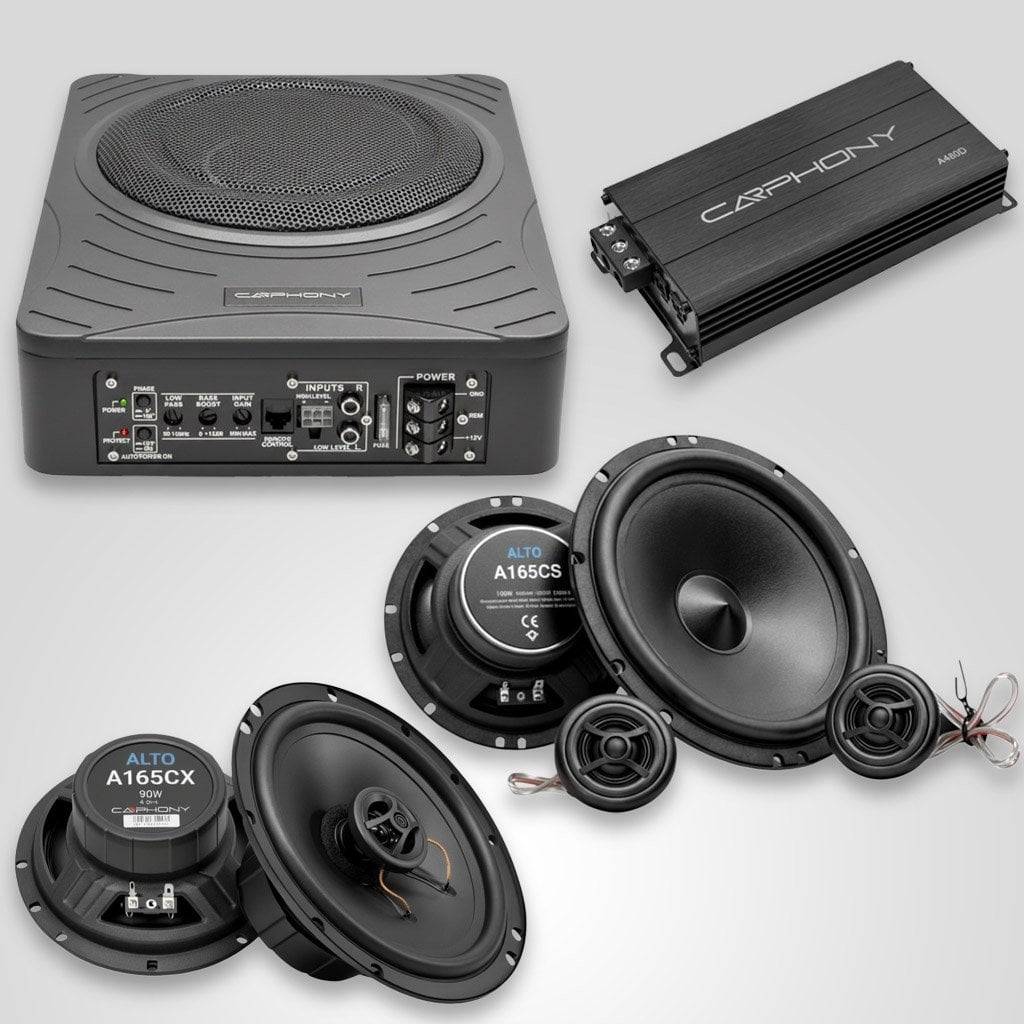 Carphony araç ses sistemi paketi ürün görseli