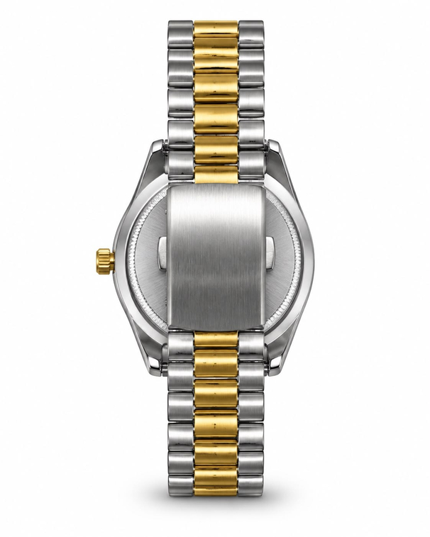 Valentor Silver Gold Yellow kordon tokasında temsili lazer isim baskısı