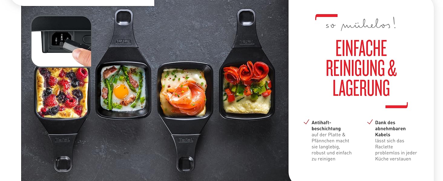 Tefal RE4588 Raclette Ambiance