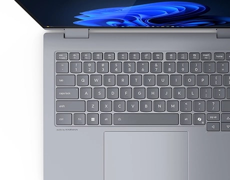 Hassas tuş takımı, dokunsal işaretleyiciler ve dökülmeye karşı dayanıklı yapıya sahip optimize edilmiş klavye.