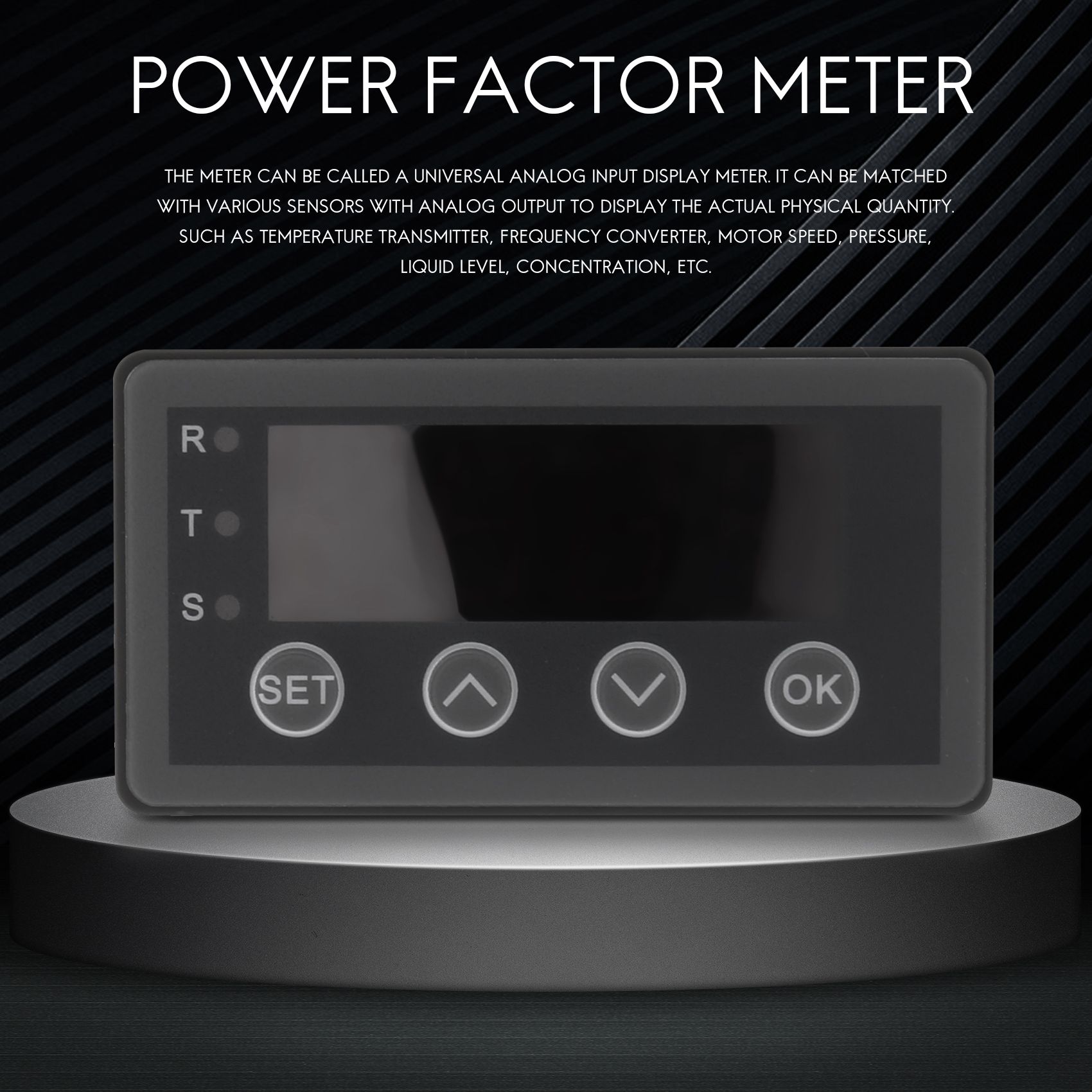 PANNELLO DI CONTROLLO misuratore display LCD luminoso e vibrante per PANNELLO DI CONTROLLO misuratore display LCD luminoso e vibrante per