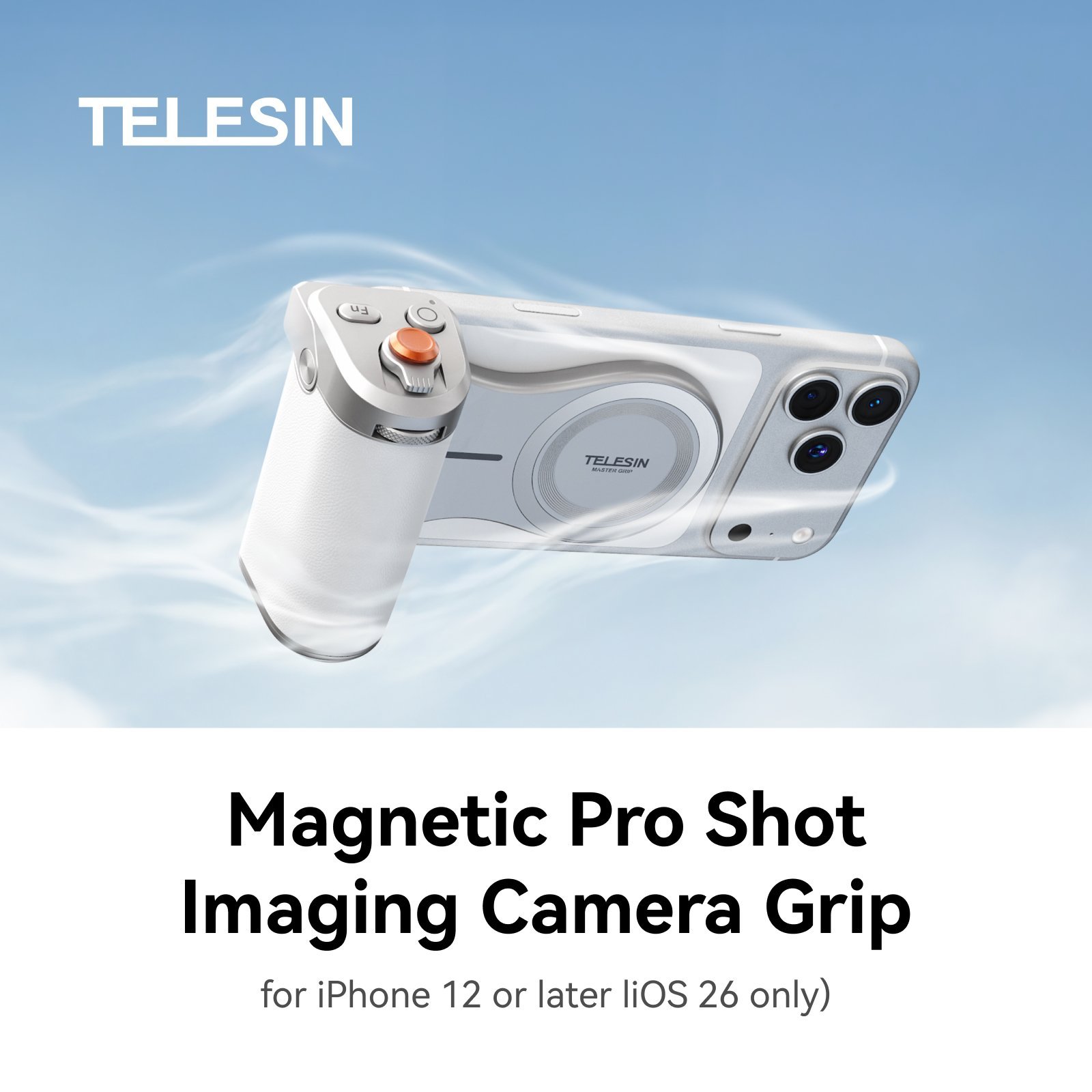 TELESIN Magnetic Pro Shot Imaging Camera Grip