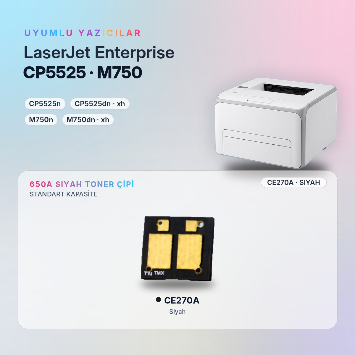 CE270A Toner Çipi