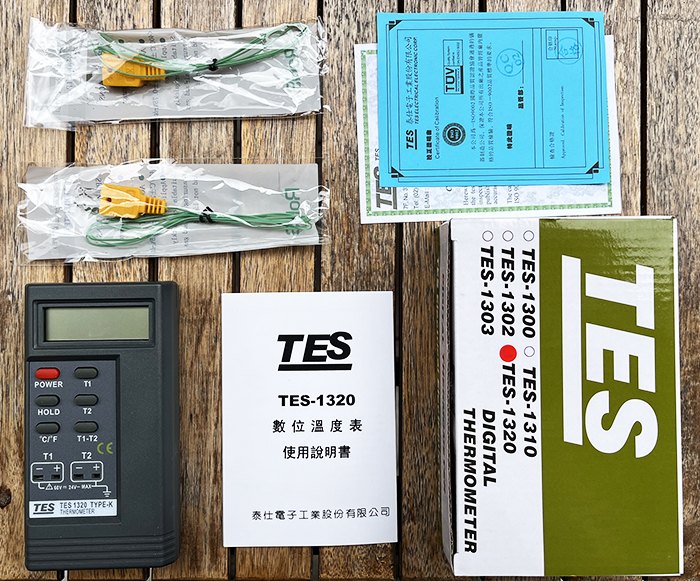 tes1320 k tip termometre