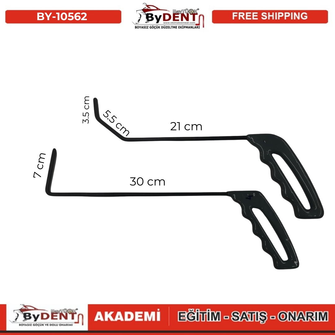 pdr, tools, göçük, düzeltme, kuşak arası, boyasız göçük, boyasız göçük düzeltme, pdr tools, otomalzemeal, bydent, göçük düzeltme ekipmanı,