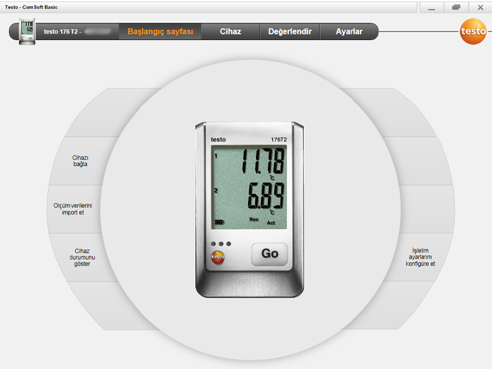 sıcaklık kayıt cihazı