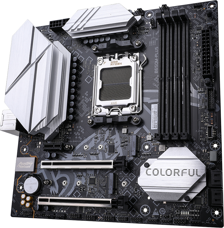 COLORFUL BATTLE-AX B650M-PLUS V14 DDR5 7600MHz mATX AM5 Gaming (Oyuncu) Anakart