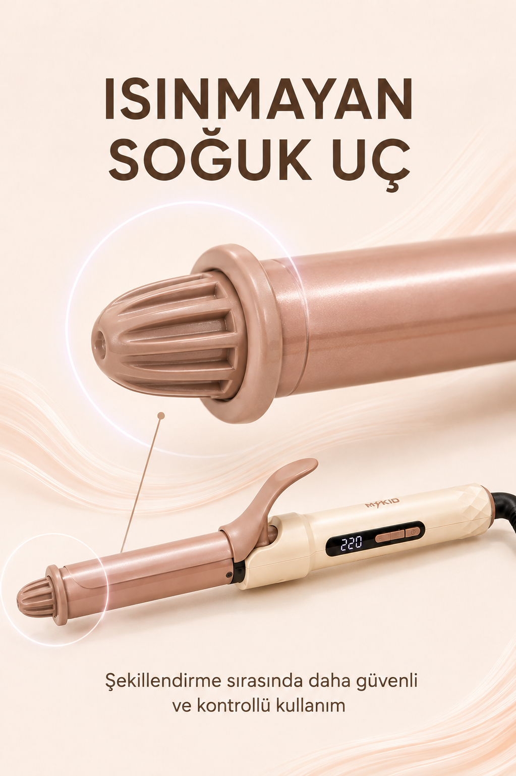 Isıya dayanıklı oluklu soğuk uç