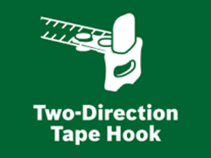 two direction tape hook
