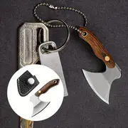 6 mini bıçak anahtarlık seti, paslanmaz çelik şef bıçağı şişe açacağı ile kılıf, gıda i̇le etmeyen, taşınabilir cep alet seti ayrıntılar 1