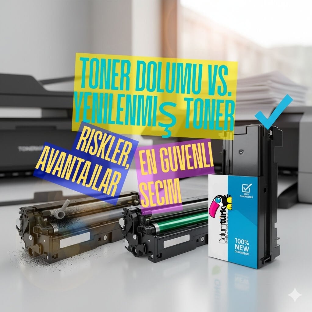 toner dolumu vs. yenilenmiş