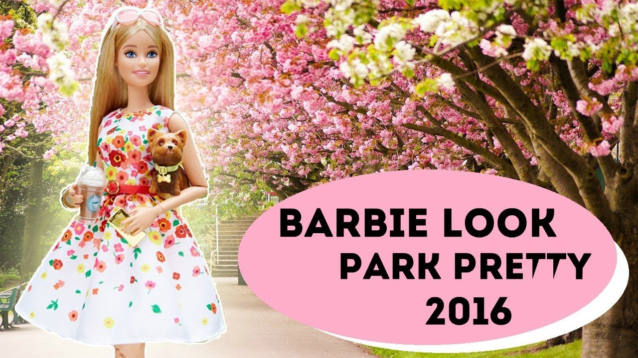Barbie Look Park Pretty/ Review/Обзор и распаковка куклы - YouTube
