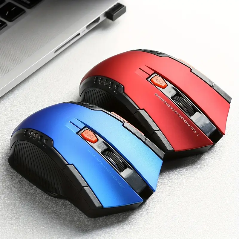  Kablosuz Faresi, USB Alıcı ile Yükseltilmiş 2.4GHz, PC, , Dizüstü Bilgisayarlar, Chromebook ile Uyumlu, Dayanıklı Plastik, Pil Dahil Değil ayrıntılar 3