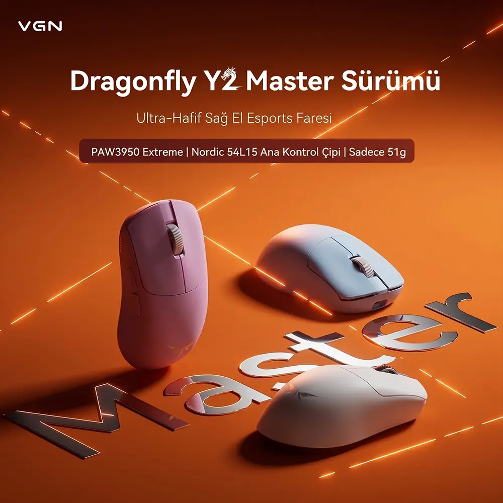 VGN Dragonfly Y2 Master Ergonomic Design