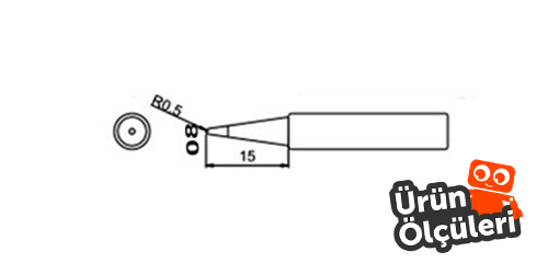 Bakon 600-B Havya Ucu Ölçüleri