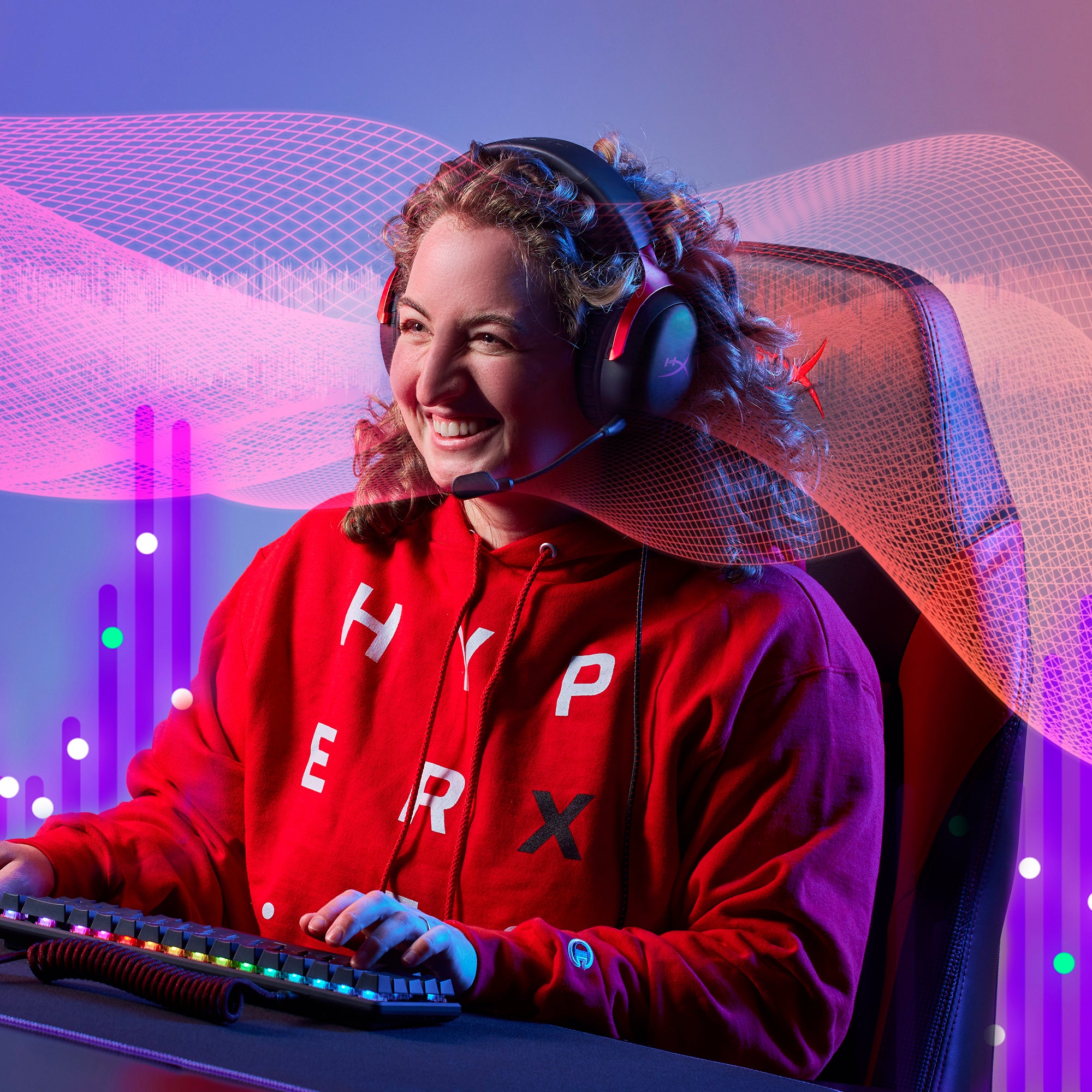 HyperX Cloud III kulaklık, ses ayarı