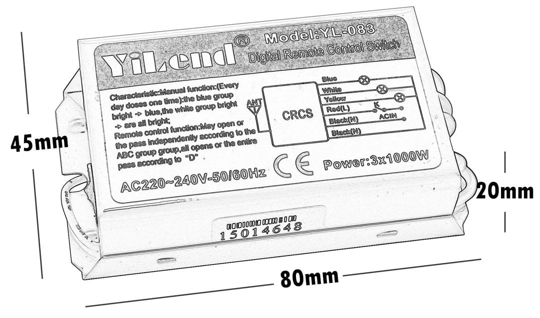 Powermaster Avize Kumandası PM-5847