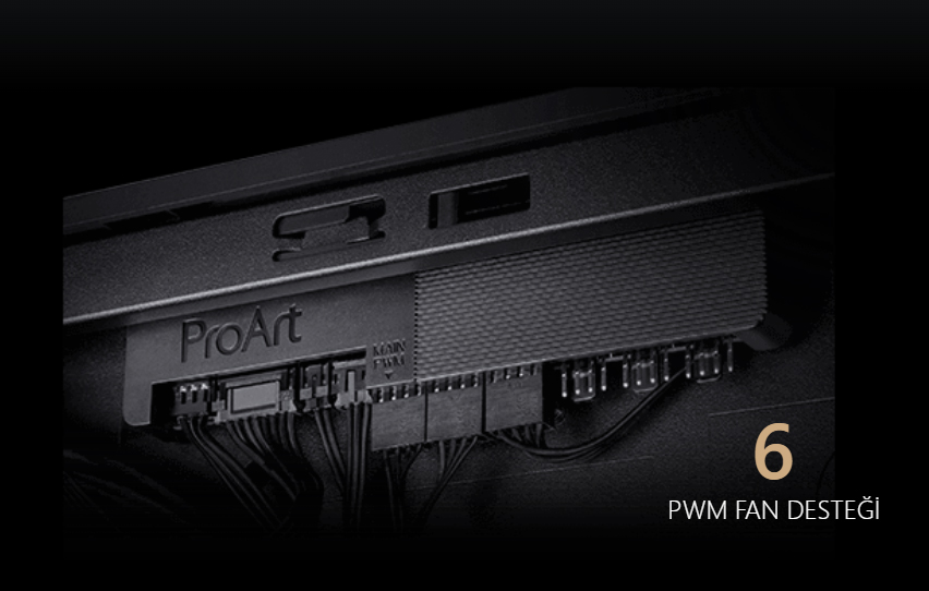 proart pa602 wood edition - metal panel