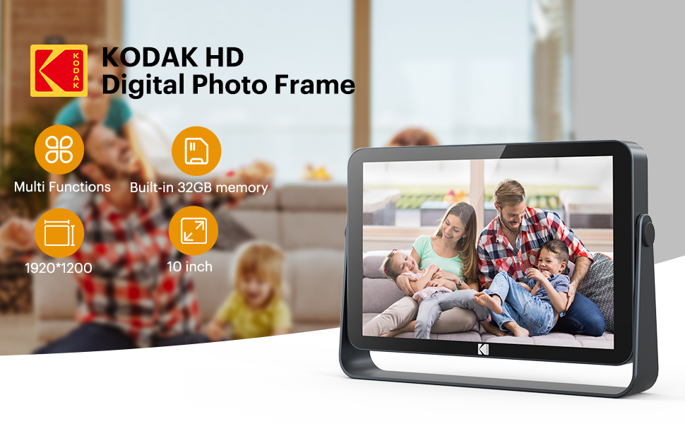 KODAK HD DİJİTAL FOTOĞRAF ÇERÇEVESİ