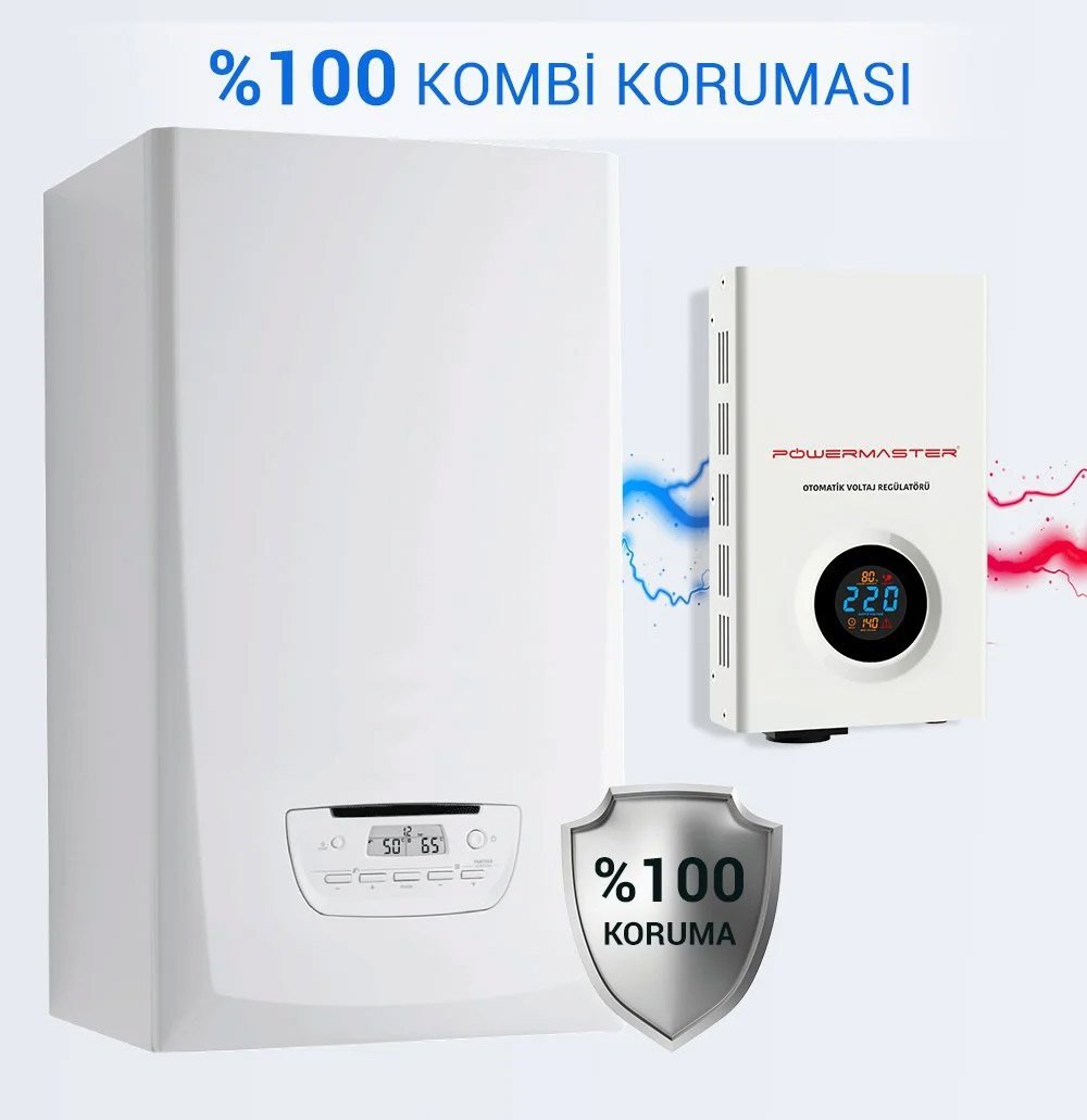 Powermaster Slim-2000 1200 Watt Voltaj Regülatörü