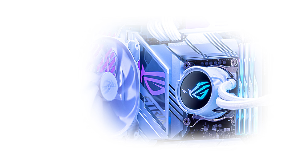 ROG Strix LC III 240 ARGB White Edition ROG Strix LC III 240 ARGB White Edition
