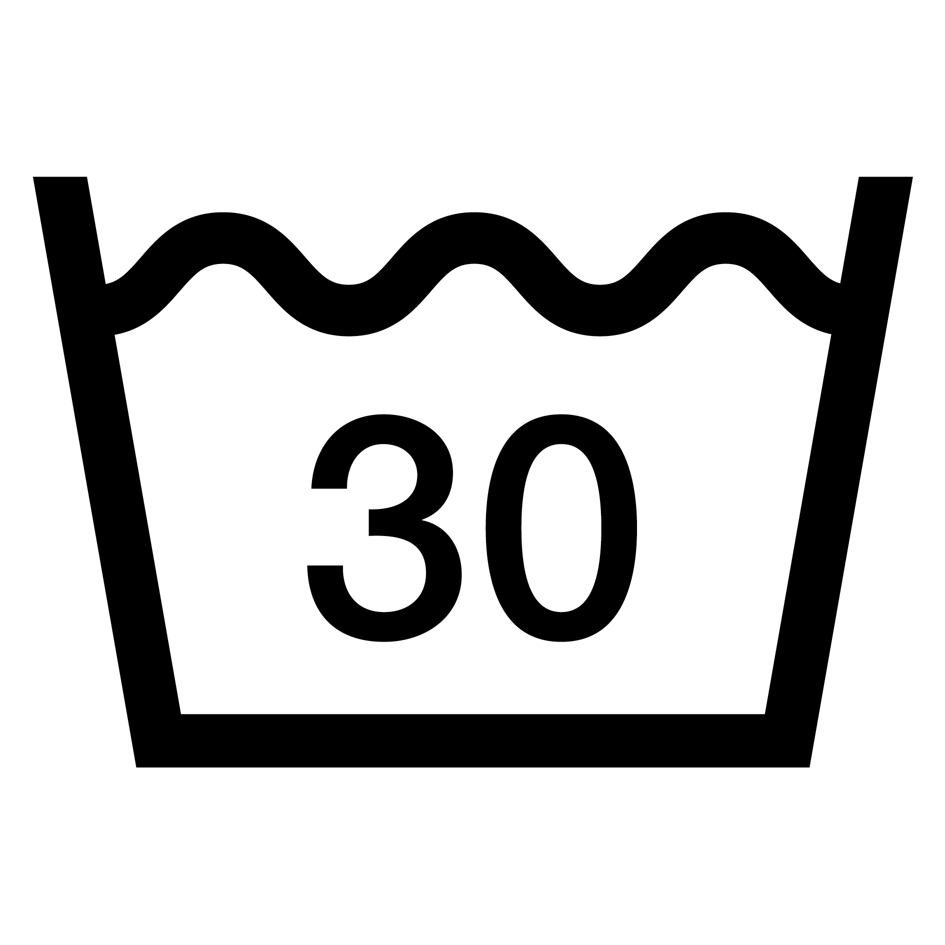 MAKSİMUM 30 °C SICAKLIKTA YIKAYINIZ