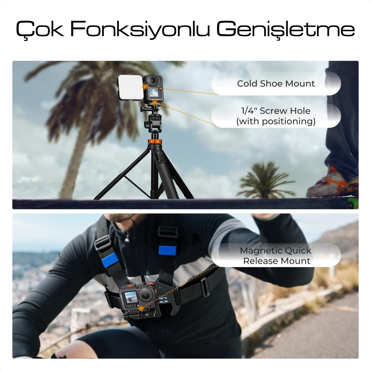 Osmo Action 6 Alüminyum Kafes