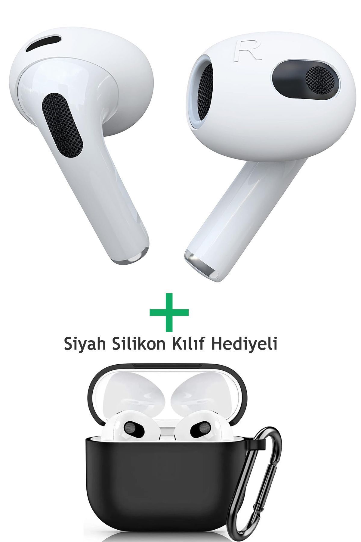 KRİZANTEM Beyaz Bluetooth Kulaklık Kılıf Hediyeli Pro 3.Nesil Ios Android Tüm Telefonlar Ile Uyumlu