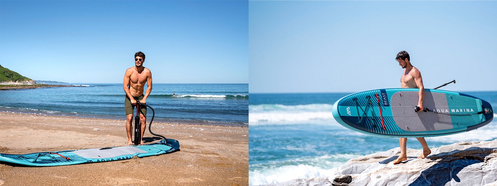 Aqua Marina Beast şişme SUP kolay kurulum ve tek kişiyle taşıma