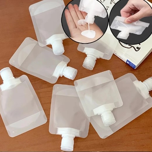 3 Adet 100ml Krem Şampuan Kabı Seti