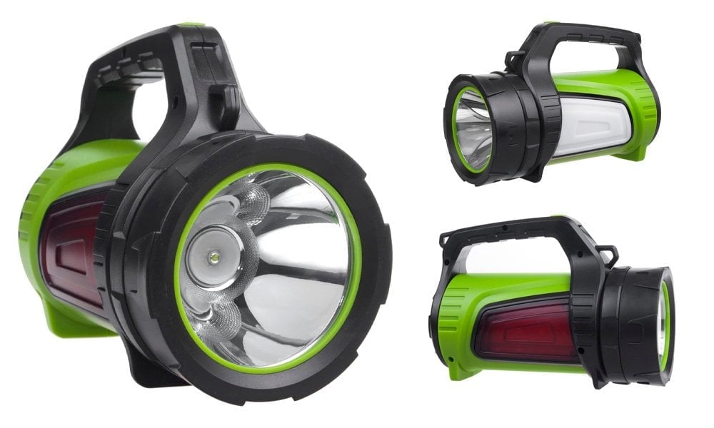 Powermaster Şarjlı Ledli Uzun Menzilli Kamp Tipi Işıldak Fener JS-881B