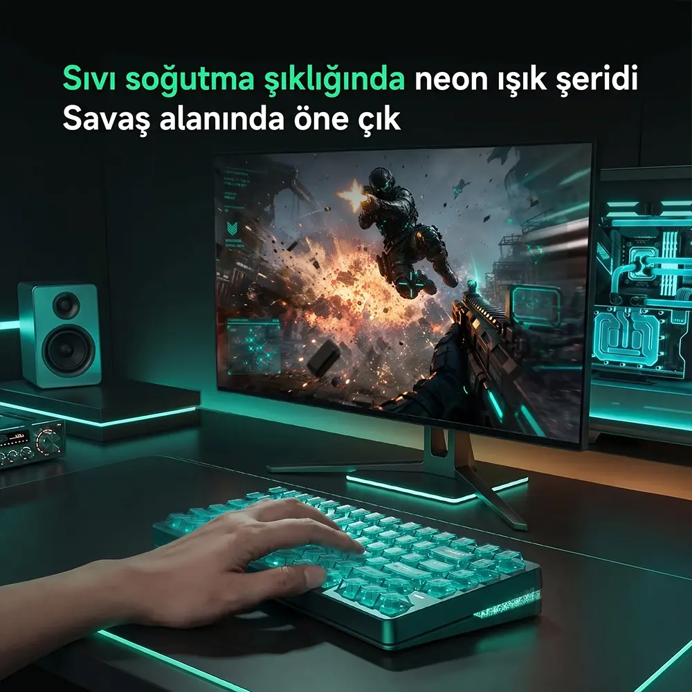 VGN Neon 75 Air HE Sıvı Soğutma Stilli Neon Işık Şeridi
