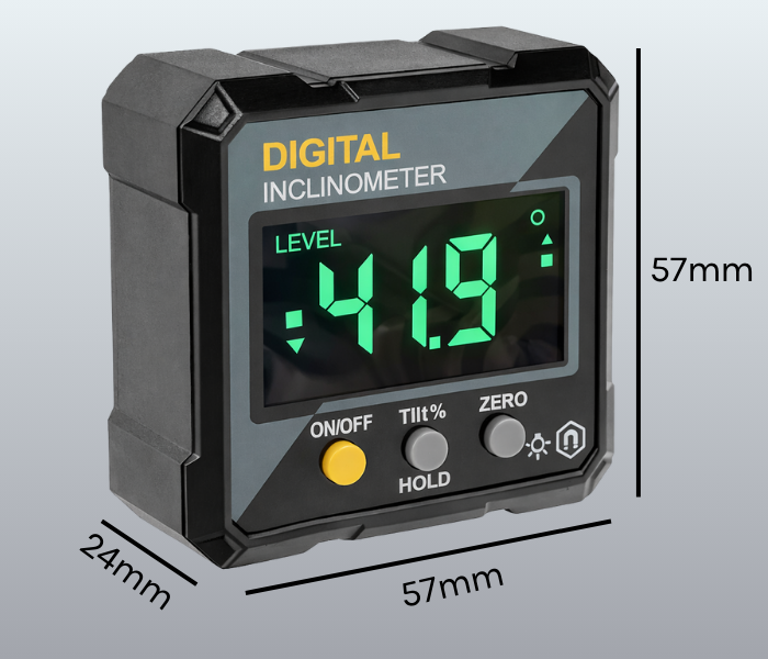 LYK 5315-90C Dijital Eğim Ölçer Boyutu