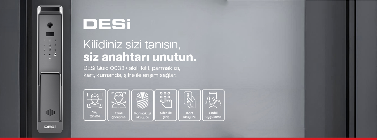 DESi QuiC Q030+ Kullanıcı Yönetimi