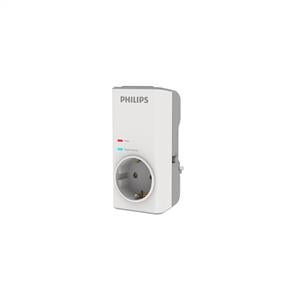 Philips CHP7010W 1140J Tekli Akım Koruma Priz - Beyaz
