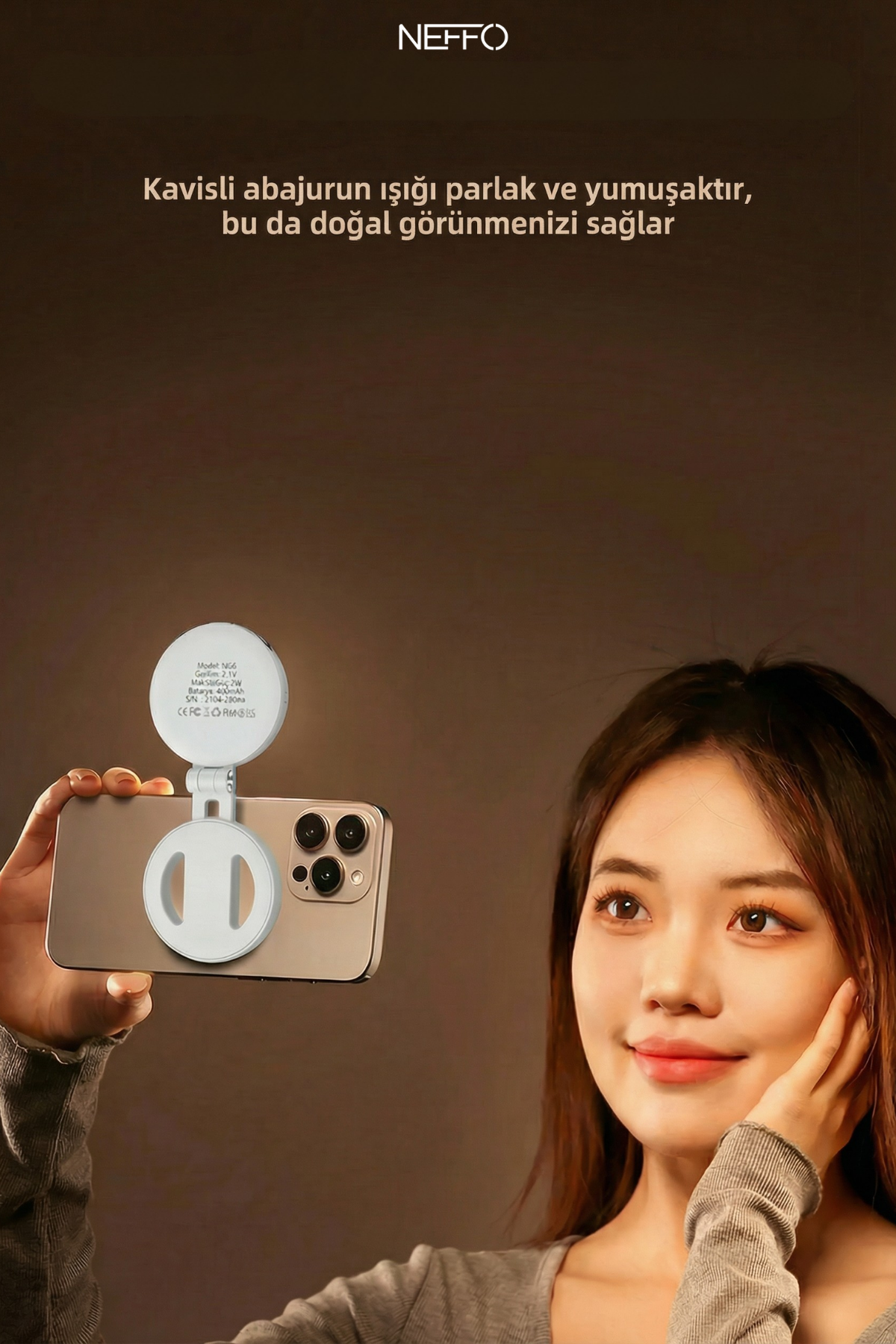 Manyetik Telefon Selfie Işığı