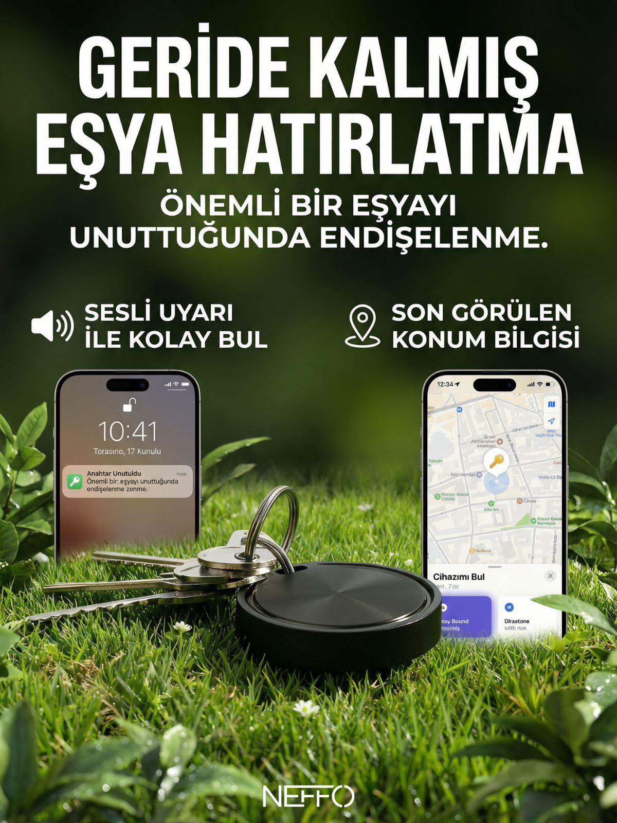 Akıllı Takip Cihazı Android iOS Uyumlu
