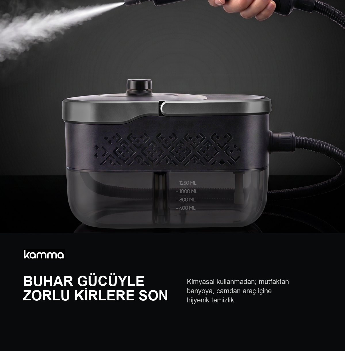 Buharla hijyenik temizlik