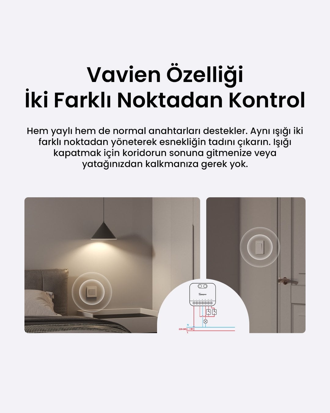 Zigbee Dimmer Akıllı Röle | Mini-ZBDim