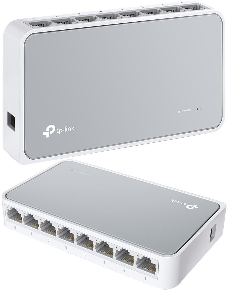 Tp-Link TL-SF1008D 8 Port 10/100 Switch