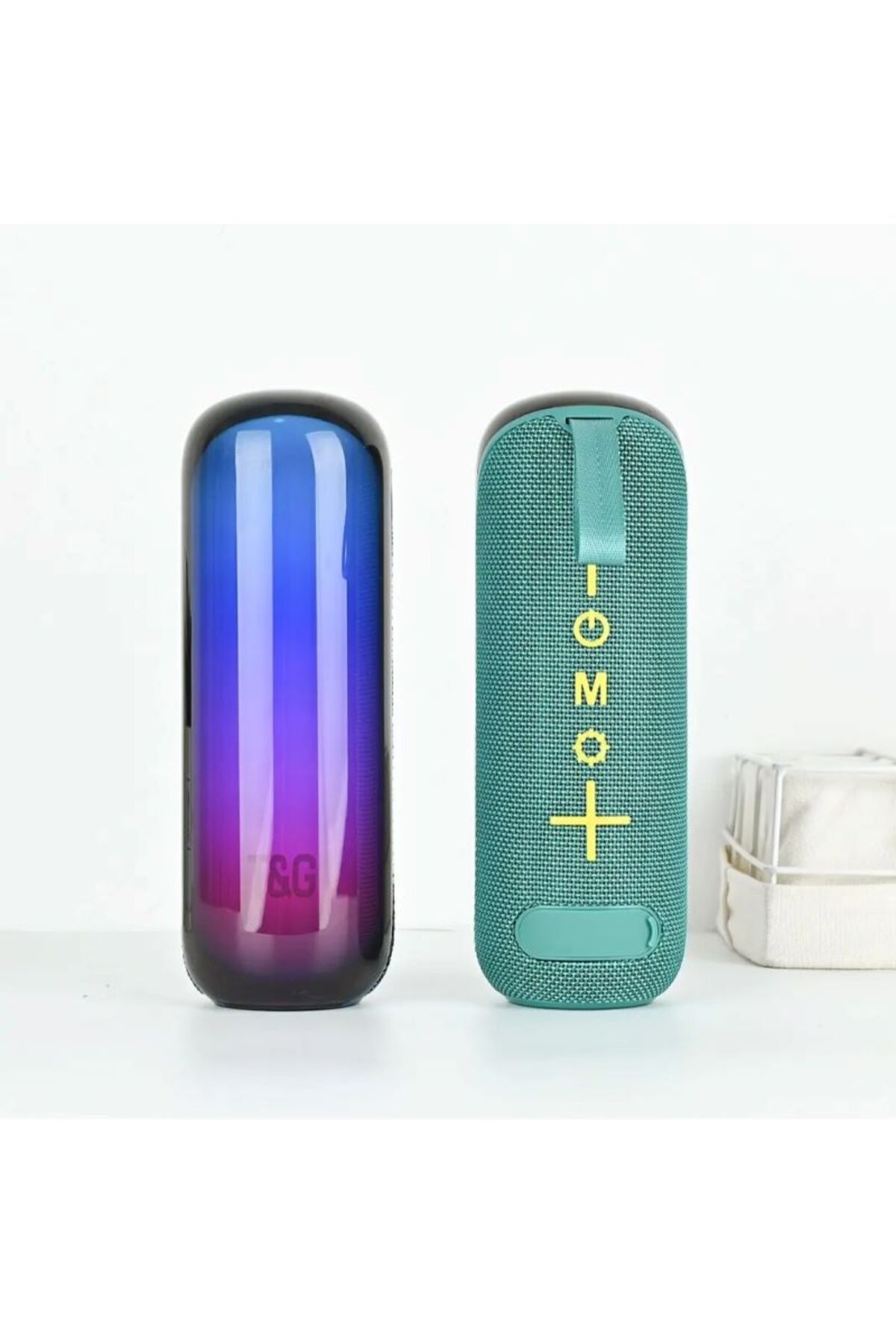 Kensa ses bombası-Taşınabilir Elde Taşınabilir RGB Işıklar Bluetooth Hoparlör