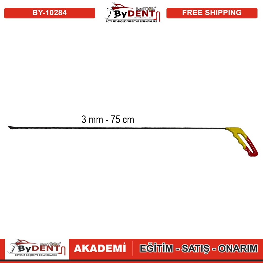 pdr, tools, göçük, düzeltme, kuşak arası, boyasız göçük, boyasız göçük düzeltme, pdr tools, otomalzemeal, bydent, göçük düzeltme ekipmanı,